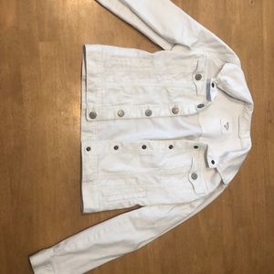 white denim jacket Gap XL